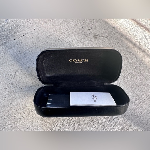 😎COACH- Geometric Sunglasses, Dark Tortoise, Preowned - Picture 11 of 13